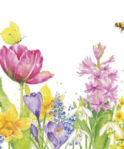 Șervețel - Butterfly & Bee - 33x33 cm