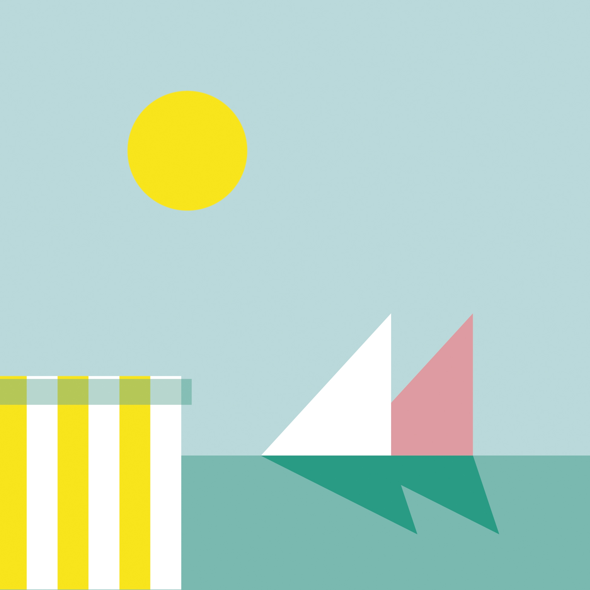Șervețel - Cannes Plage - 33x33 cm 1 Șervețel - Cannes Plage - 33x33 cm