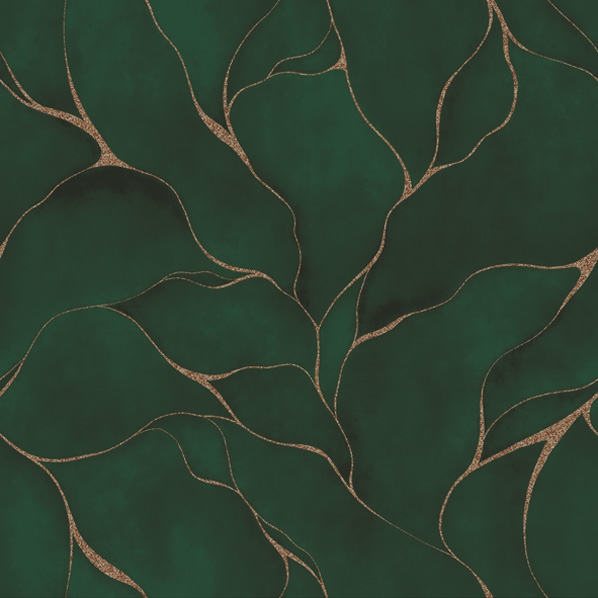 Șervețel - Green Marble with Gold Lines - 33x33 cm 1 Șervețel - Green Marble with Gold Lines - 33x33 cm