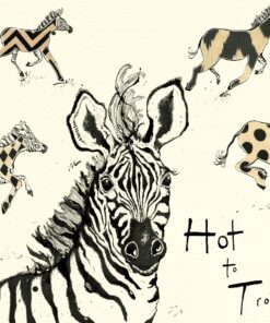 Șervețel - Hot to Trot - 33x33 cm