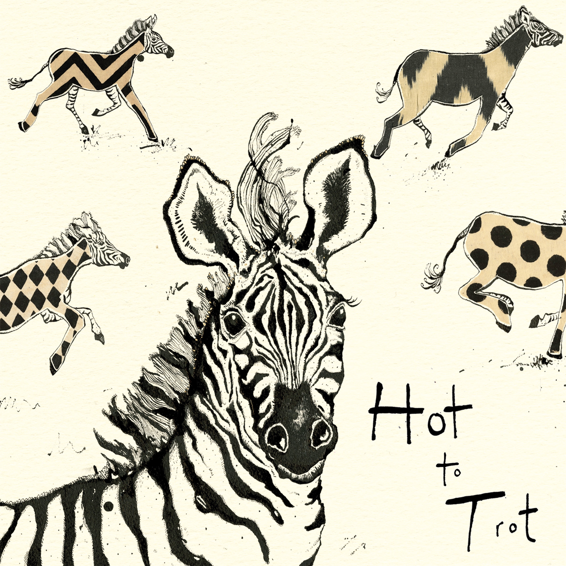 Șervețel - Hot to Trot - 33x33 cm 1 Șervețel - Hot to Trot - 33x33 cm