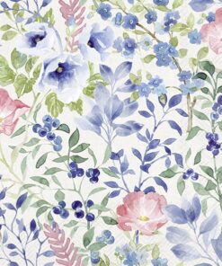 Șervețel - Indigo Flowers - 33x33 cm