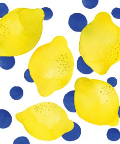 Șervețel - Lemon & Dots - 33x33 cm