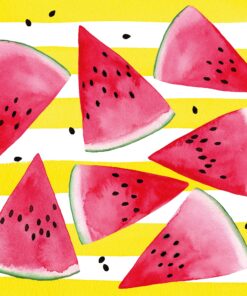 Șervețel - Melon & Stripe - 33x33 cm