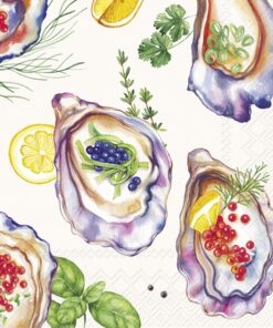 Șervețel - Oysters - 33x33 cm