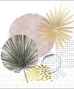 Șervețel - Palms and Patterns - 33x33 cm
