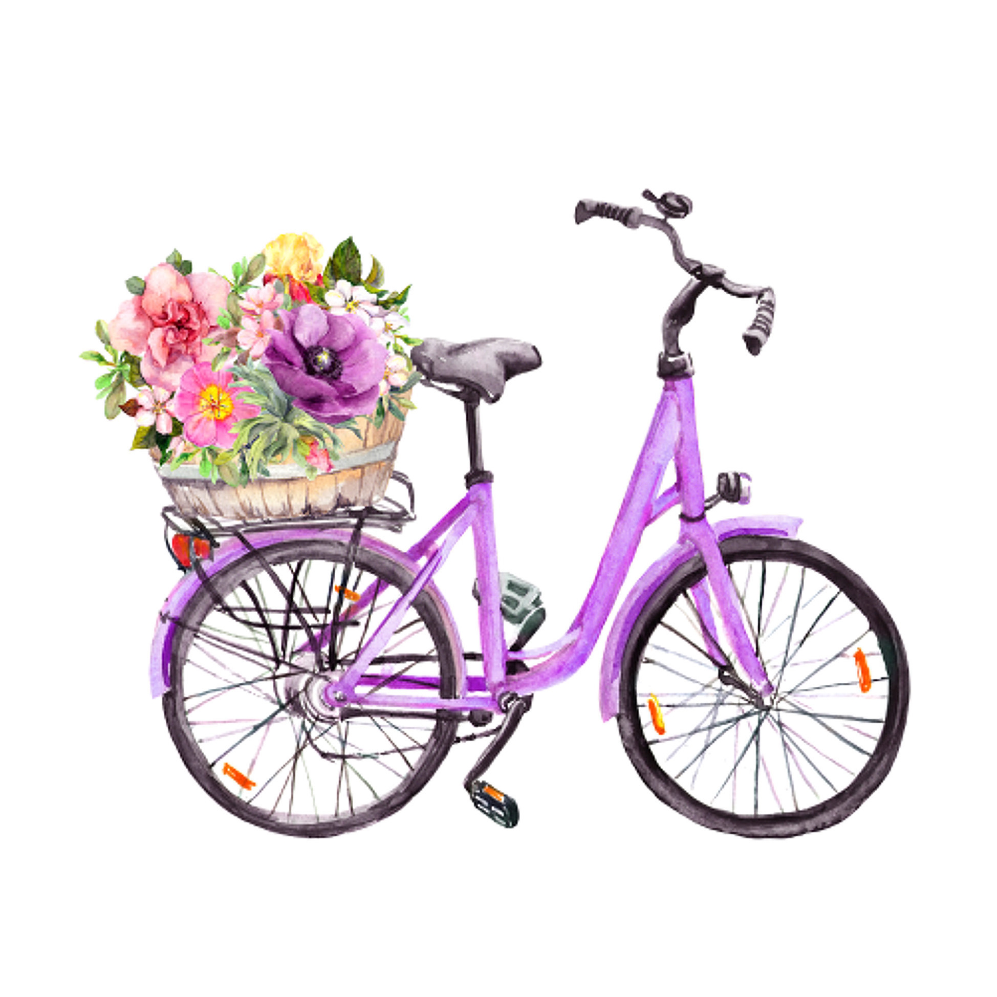 Șervețel - Ride with Wild Flowers - 33x33 cm 1 Șervețel - Ride with Wild Flowers - 33x33 cm