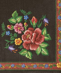 Șervețel - Roses Mountain Embroidery Folk - 33x33 cm