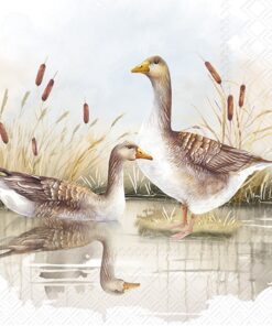 Șervețel - Wild Geese - 33x33 cm