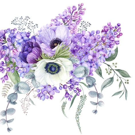 Șervețel – Floraison Printanière – 33×33 cm 1 Șervețel – Floraison Printanière – 33×33 cm