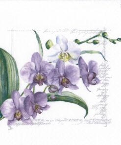 Șervețel – Orchidée lilac – 33×33 cm