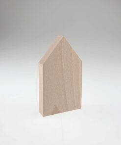 Căsuță din lemn - 12x6,8x1,8 cm