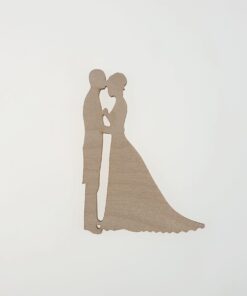 Element decorativ - Newlyweds - 10x7x0,3 cm