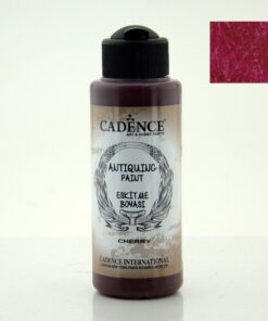 Vopsea acrilică de antichizare - Cherry - Cadence - 120 ml