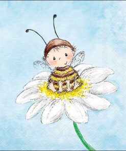 Șervețel - Bee Child - 33x33 cm