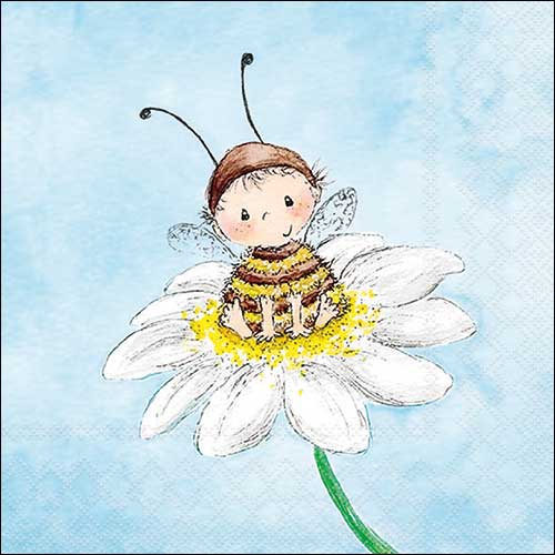 Șervețel - Bee Child - 33x33 cm 1 Șervețel - Bee Child - 33x33 cm