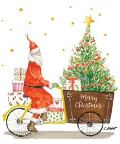 Șervețel - Santa Delivery - 33x33 cm