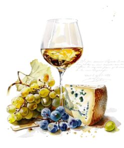 Șervețel – Vin & Fromage – 33×33 cm