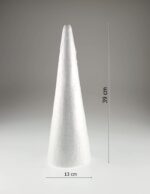 Con polistiren alb - 13x39 cm3