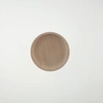 Farfurie lemn - rotundă - 12 cm