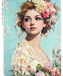 Hârtie de orez – Floral Beauty – A5