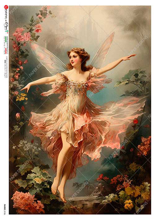Hârtie de orez – Flying Fairy – A5 1 Hârtie de orez – Flying Fairy – A5