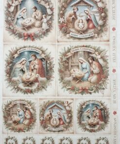 Hârtie de orez - Holy Night - A4