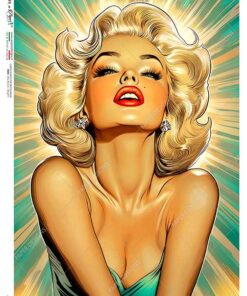 Hârtie de orez – Marilyn Monroe - A5
