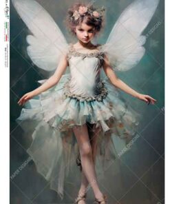 Hârtie de orez – Dancing Fairy – A5