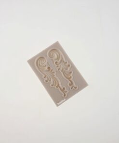 Matriță silicon – Elemente decorative baroc - 8x5,5 cm