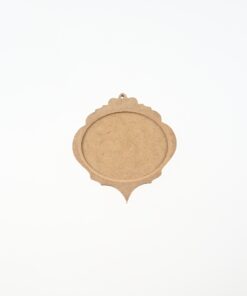 Decorațiune MDF - 2 elemente - 13,5x12,5 cm