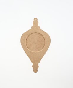 Decorațiune MDF - 2 elemente - 26x14 cm