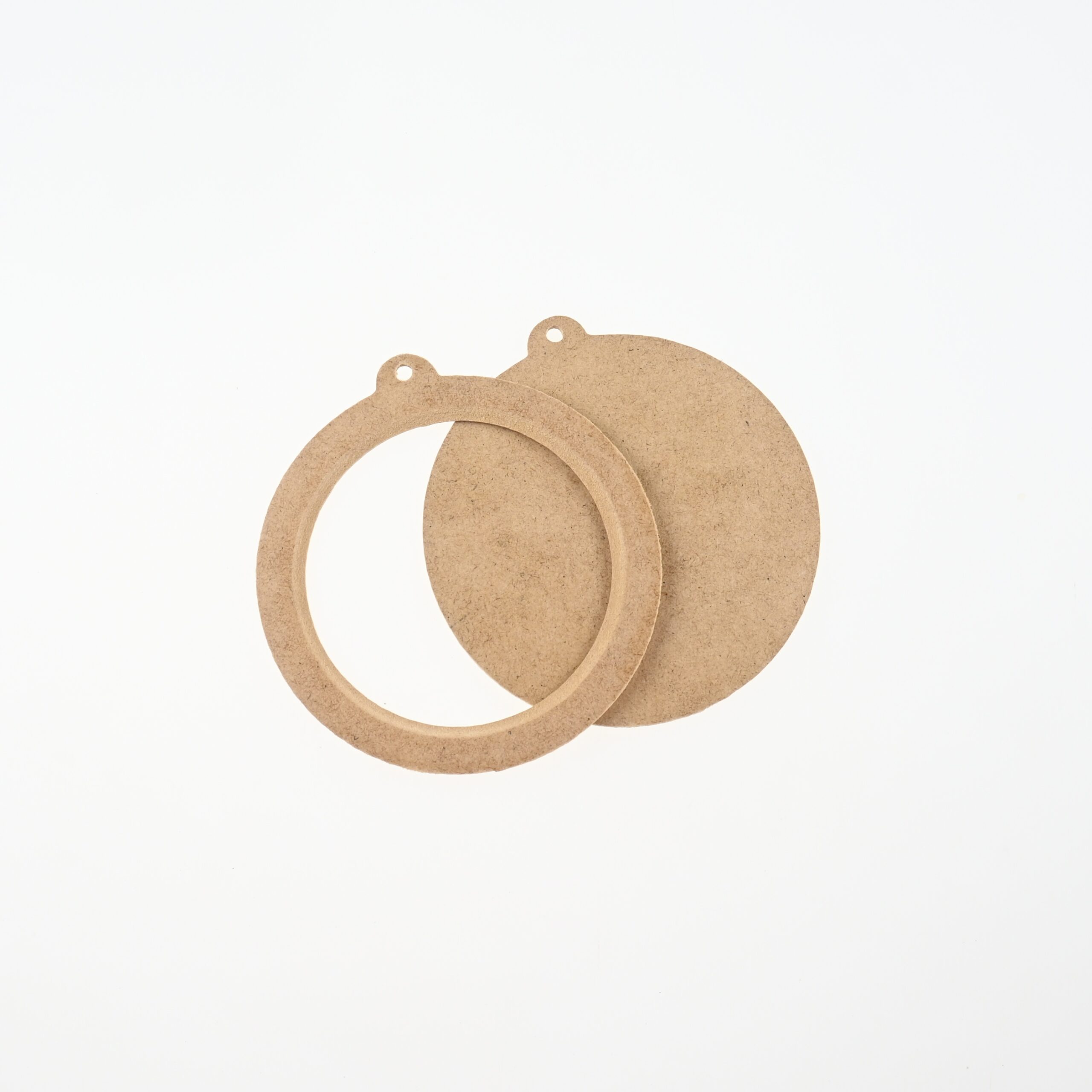 Decorațiune MDF - glob - 2 elemente - 12,8x12 cm 2 Decorațiune MDF - glob - 2 elemente - 12,8x12 cm - imagine 2
