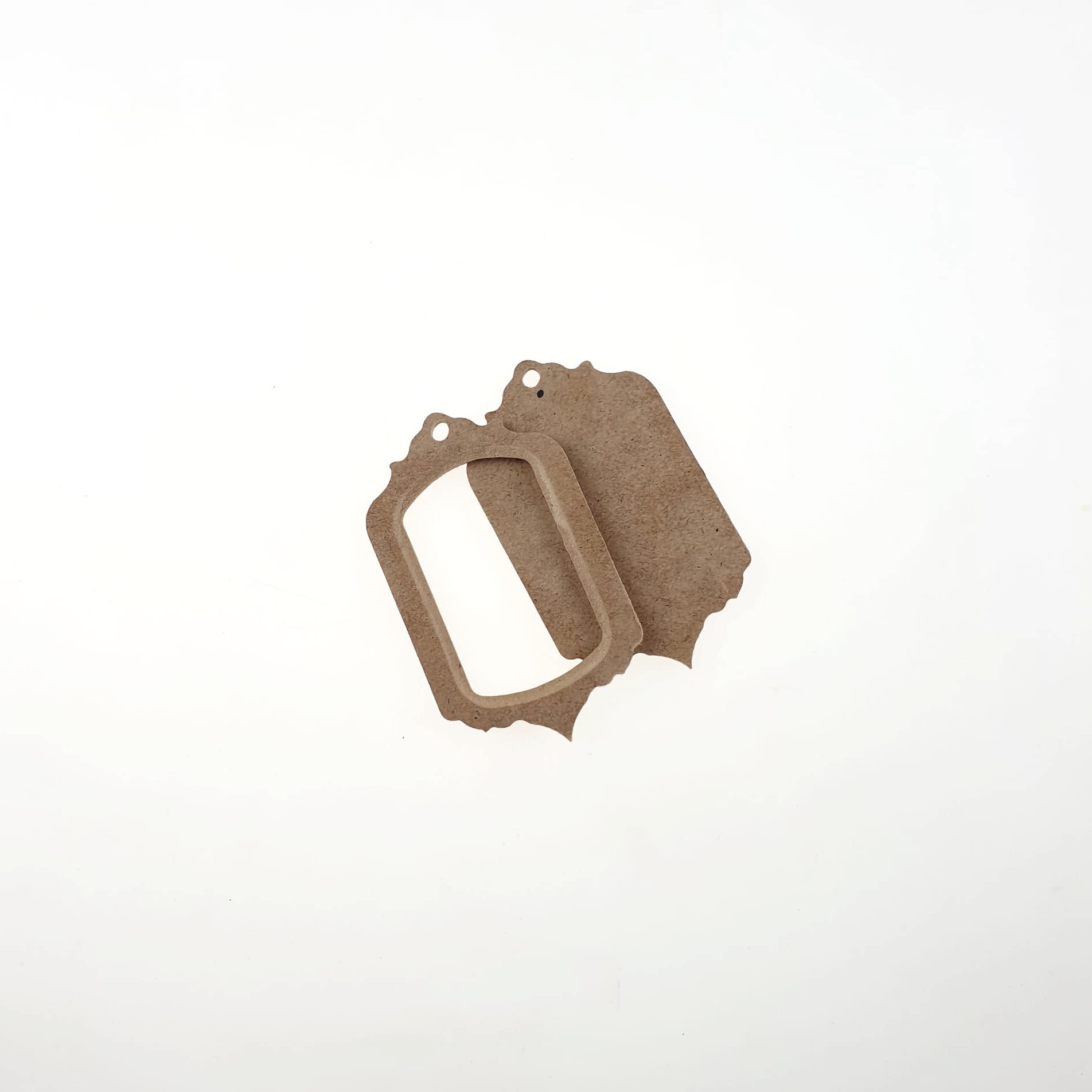 Decorațiune MDF - 2 elemente - 9,5x6 cm 2 Decorațiune MDF - 2 elemente - 9,5x6 cm - imagine 2