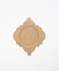 Decorațiune ramă MDF - 2 elemente - 20x16,5 cm