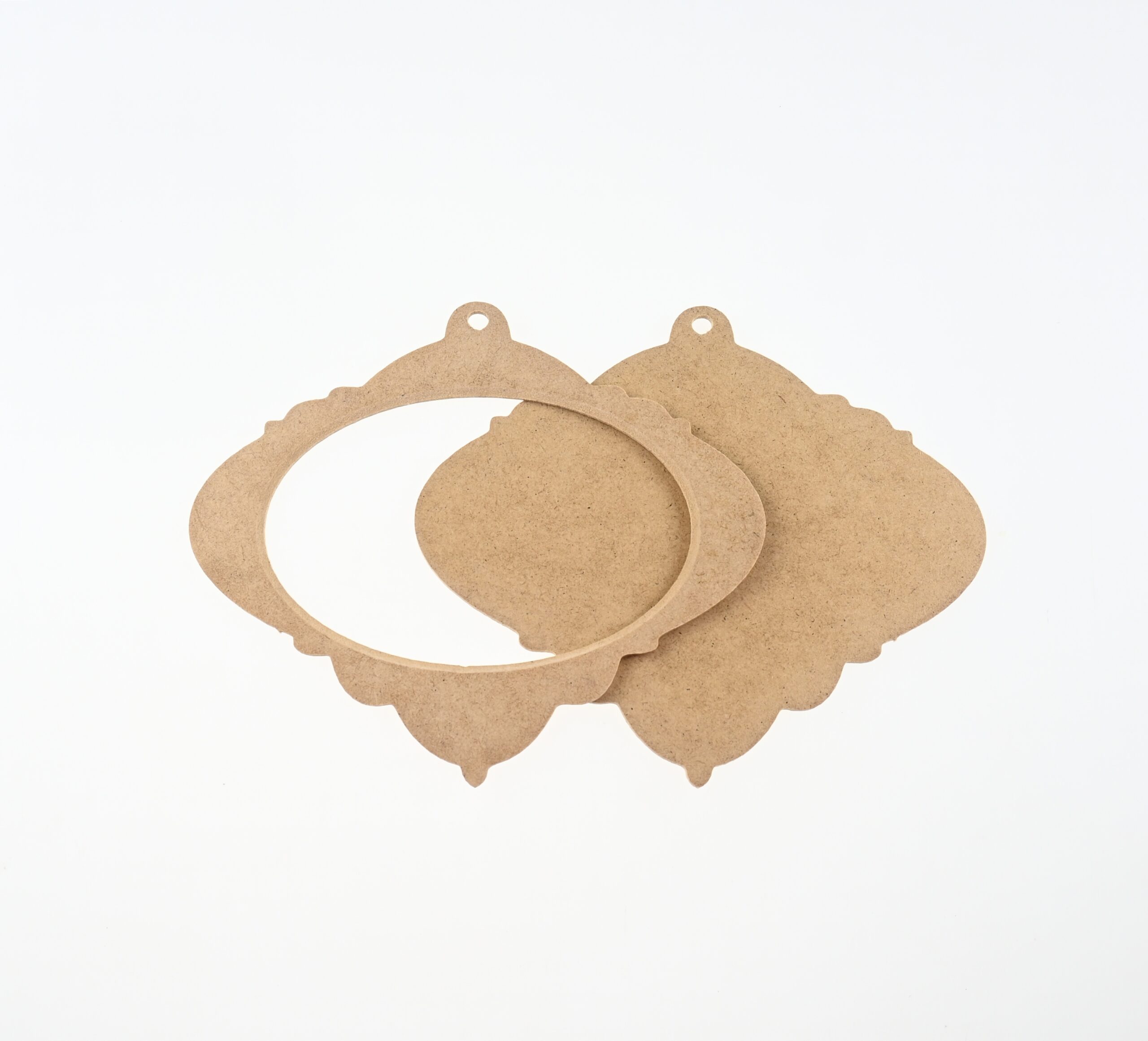 Decorațiune ramă MDF - 2 elemente - 20x17,5 cm 2 Decorațiune ramă MDF - 2 elemente - 20x17,5 cm - imagine 2