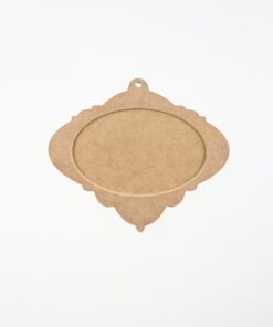 Decorațiune ramă MDF - 2 elemente - 20x17,5 cm
