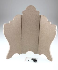 Decorațiune ramă MDF - 3 elemente - 27,5x29,5 cm