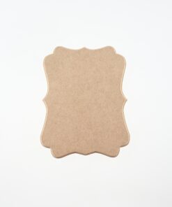 Placă decorativă MDF – 21x16x1 cm
