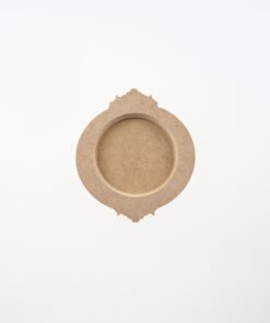 Ramă decorativă MDF - 2 elemente - 14,3x12,6 cm