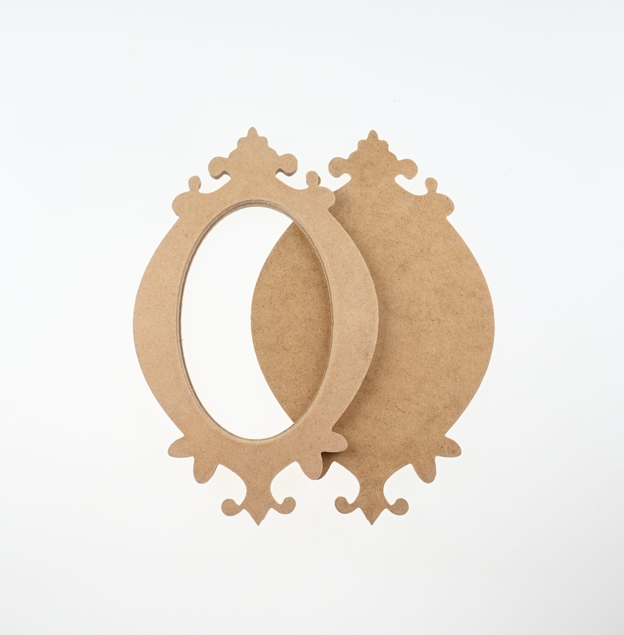 Ramă decorativă MDF - 2 elemente - 29,5x17,7 cm 2 Ramă decorativă MDF - 2 elemente - 29,5x17,7 cm - imagine 2