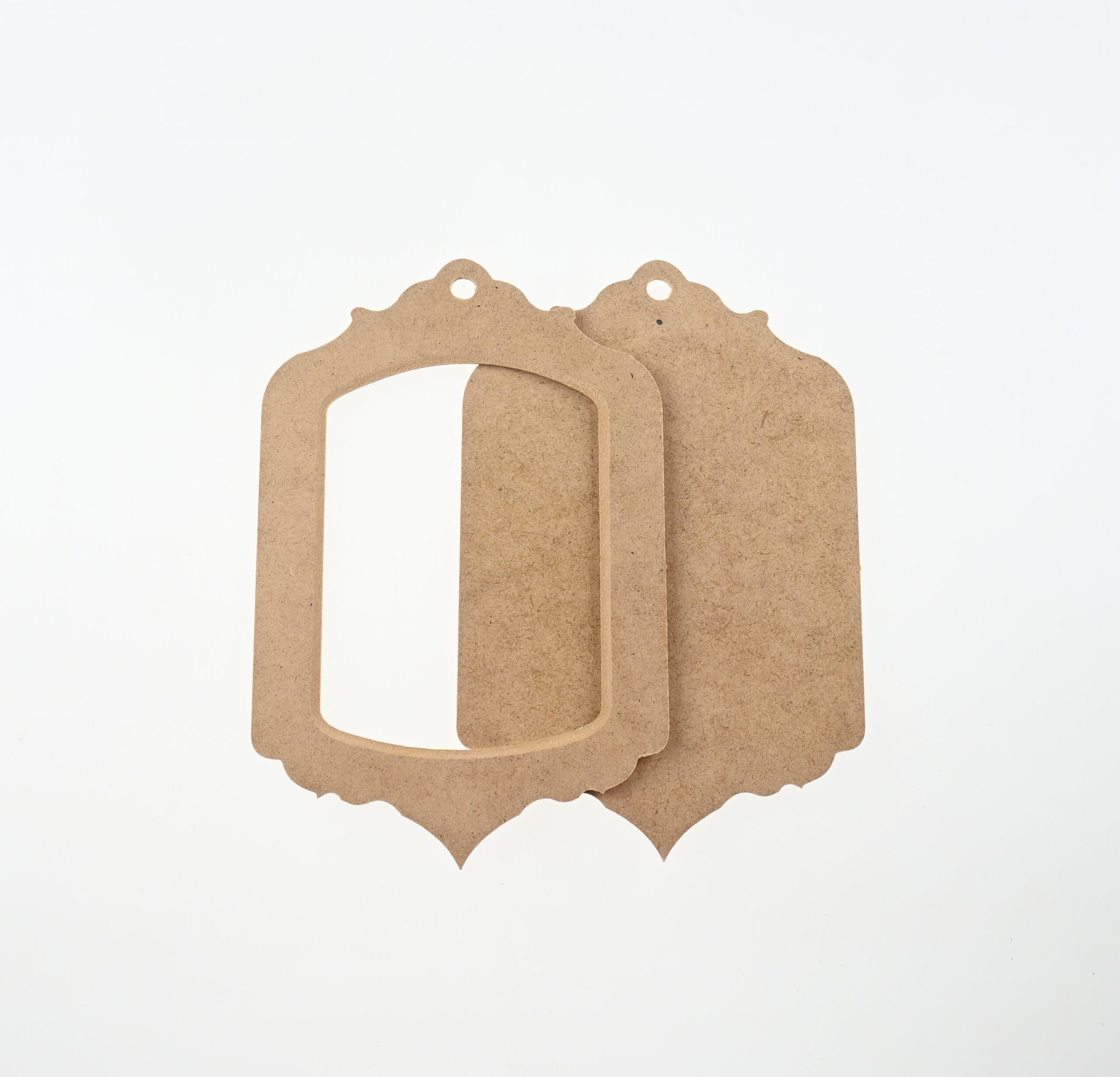 Ramă decorativă cu agățătoare - MDF - 2 elemente - 22x14,5 cm 2 Ramă decorativă cu agățătoare - MDF - 2 elemente - 22x14,5 cm - imagine 2