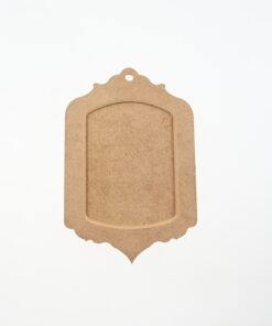 Ramă decorativă cu agățătoare - MDF - 2 elemente - 22x14,5 cm