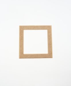 Ramă pătrată pentru cutii - MDF - 16,5x16,5 cm