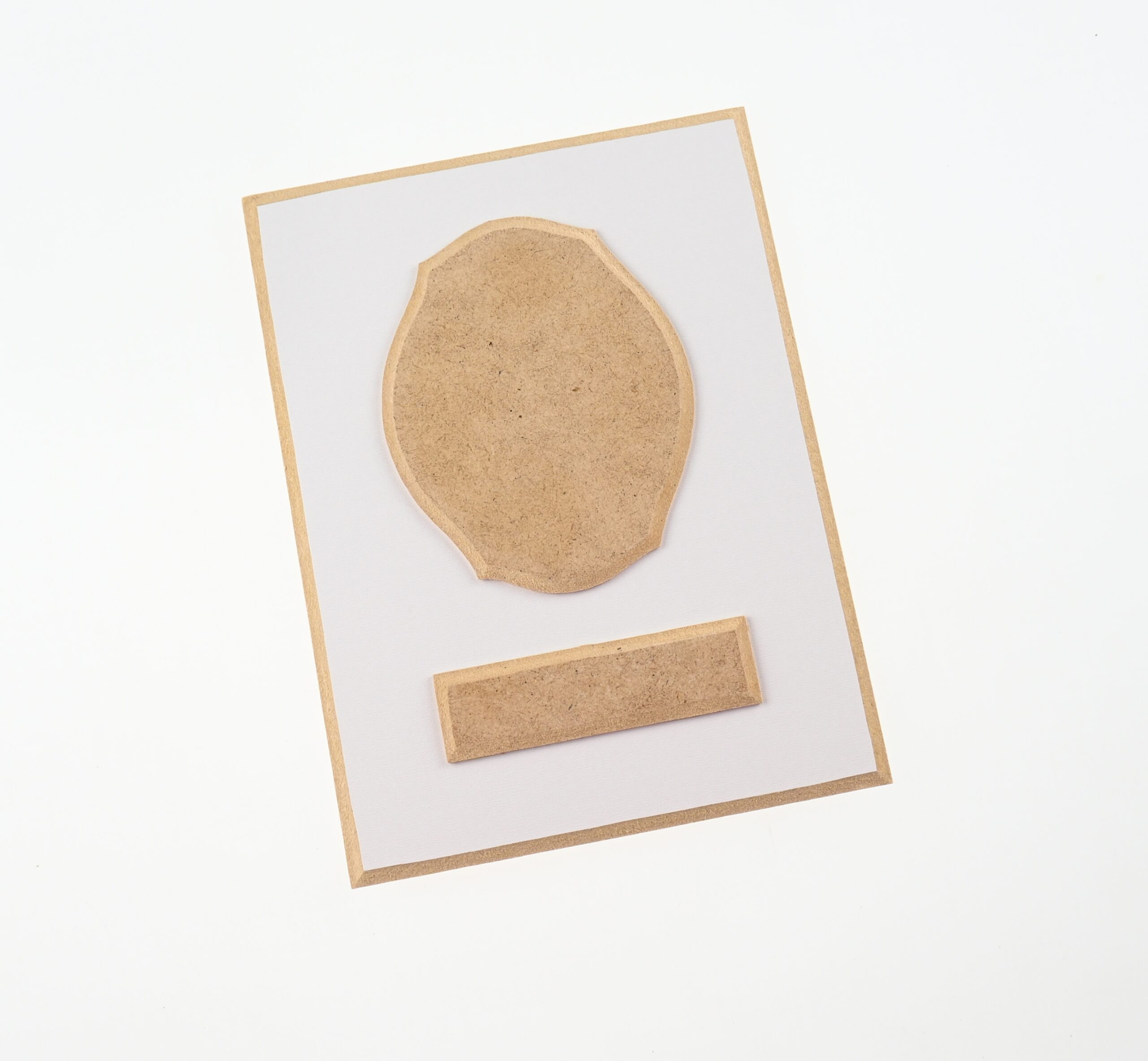 Set decorativ - 3 elemente - MDF - 19,7x14,8 cm 2 Set decorativ - 3 elemente - MDF - 19,7x14,8 cm - imagine 2