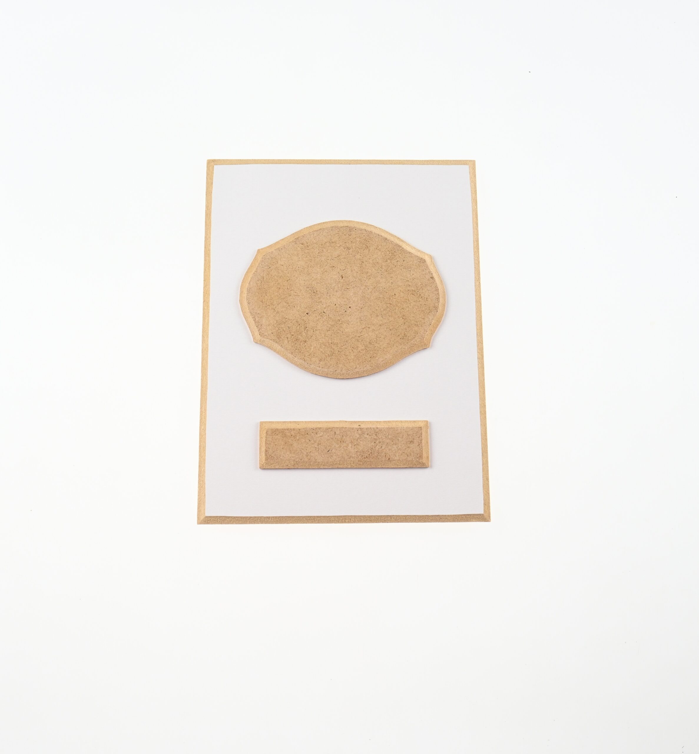 Set decorativ - 3 elemente - MDF - 19,7x14,8 cm 1 Set decorativ - 3 elemente - MDF - 19,7x14,8 cm