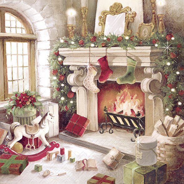 Șervețel - Christmas Magic - 33x33 cm 1 Șervețel - Christmas Magic - 33x33 cm