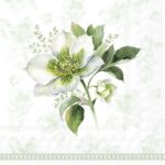 Șervețel - Classic Christmas Rose - 25x25 cm