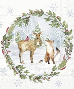 Șervețel - Country Christmas -25x25 cm
