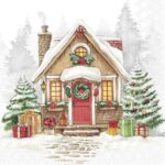 Șervețel - Festive House - 33x33 cm